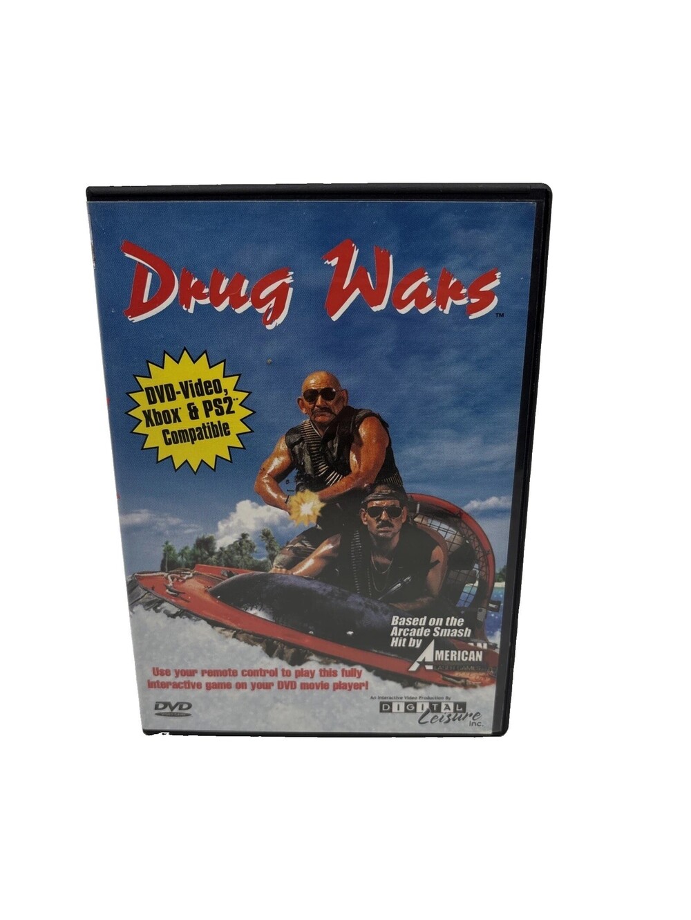 Drug Wars DVD 2002 PS2 Xbox Compatible DVD-Video Digital Leisure Tested